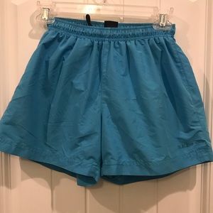 REI blue athletic shorts
